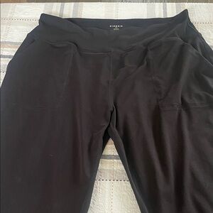 Kinesis Yoga Black High-Waist Joggers